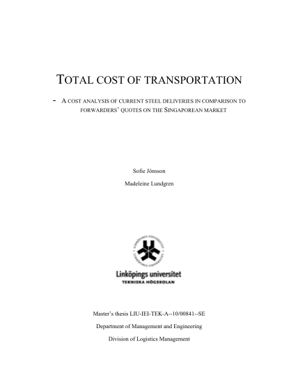 38676601-total-cost-of-transportation-iei-linkping-university