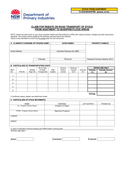 38708847-bushfire-flood-subsidy-claim-form-transport-stock-from-agistment-dpi-nsw-gov