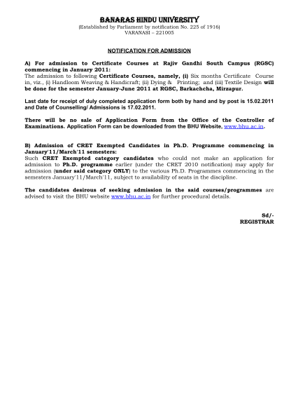 38721022-a-for-admission-to-certificate-courses-at-rajiv-gandhi-south-campus-rgsc-bhu-ac