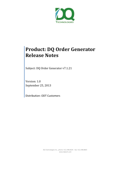 387296314-product-dq-order-generator-release-notes-dq-technologies-dqtech