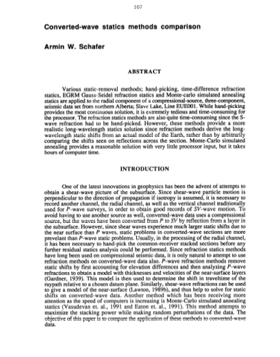 38833188-converted-wave-statics-methods-comparison-crewes-research-report-1991