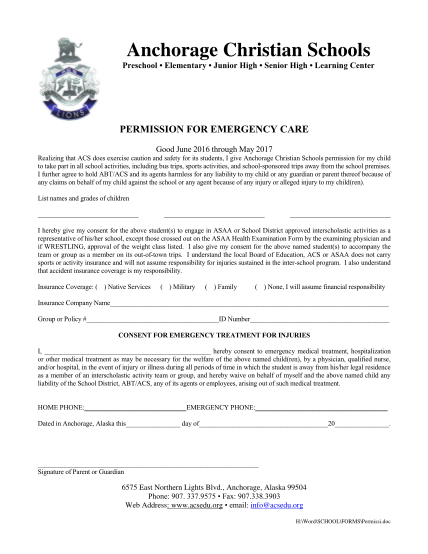 388622471-permission-for-emergency-care-2016-1pdf-anchorage-christian-schools-acseduorg