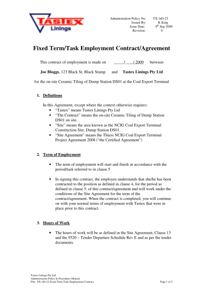 389318842-fixed-termtask-employment-contractagreement-tastex-linings-tastex