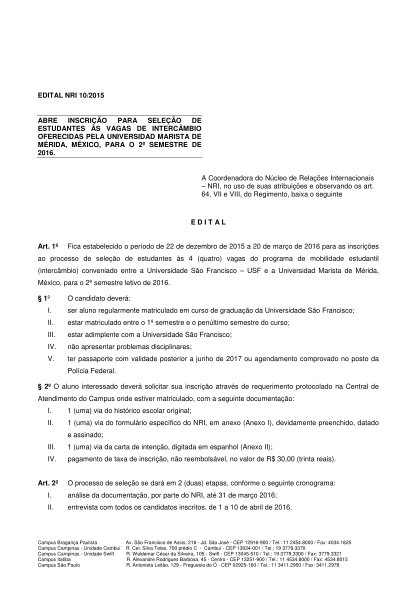 389492859-edital-nri-10-2015-inscries-universidad-marista-de-mrida-mxico-2-sem-2016-usf-edu