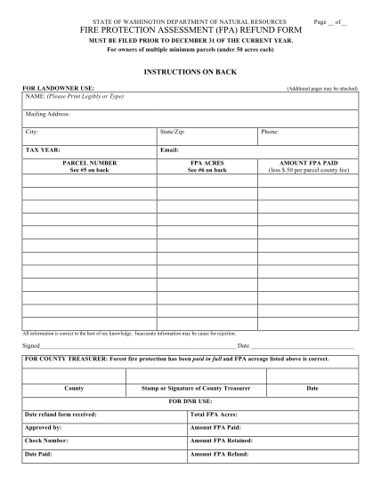 38951089-fire-protection-assessment-fpa-refund-form-clark-county-clark-wa