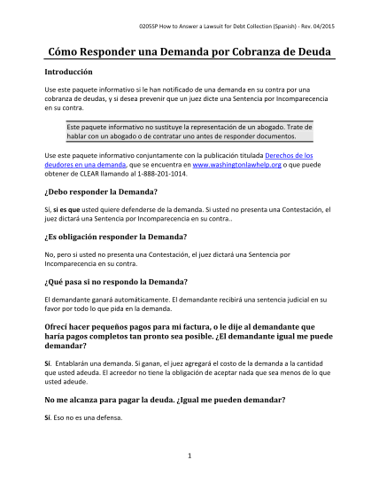 38977626-0205sp-how-to-answer-a-lawsuit-for-debt-collection-spanish-rev-washingtonlawhelp