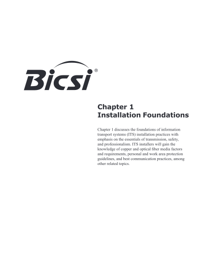 38986491-chapter-1-installation-foundations-bicsi-bicsi