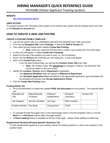 389867-manager_referen-ce_guide-hiring-manager39s-quick-reference-guide-various-fillable-forms