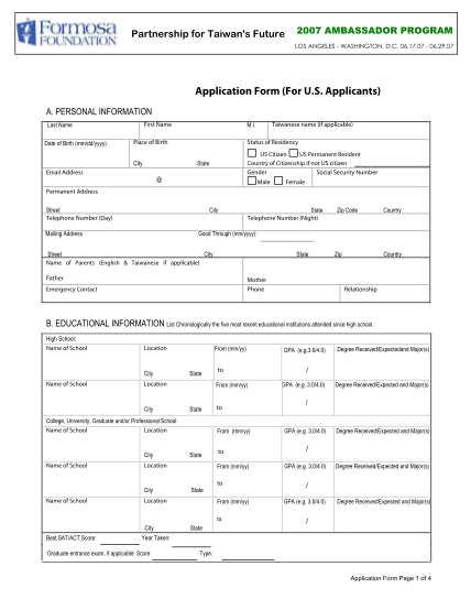 39011466-application-form-for-us-applicants-formosa-foundation-formosafoundation