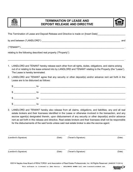 24 Termination Of Lease Obligation Free To Edit Download And Print Cocodoc 6079