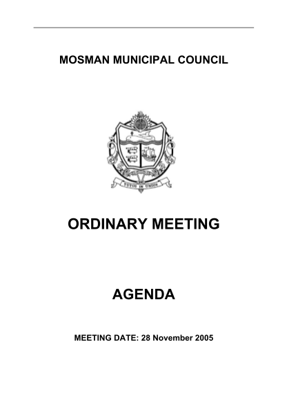 39097414-agenda-template-council-mosman-council-nsw-government