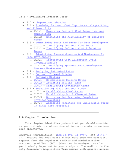 39157200-ch-2-evaluating-indirect-costs-under-secretary-of-defense-for-acq-osd