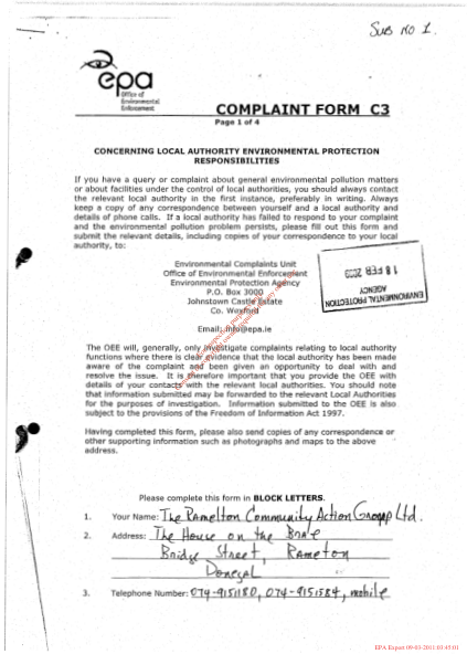 39162035-complaint-form-c3-environmental-protection-agency-epa