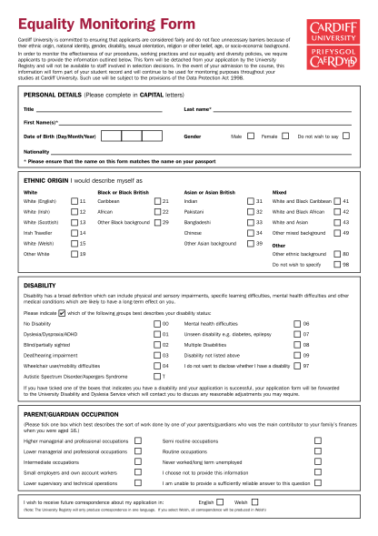 39194126-equality-monitoring-form-cardiff-university-cardiff-ac