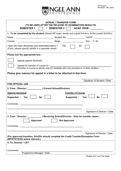 39197494-fillable-polytechnic-transfer-application-form