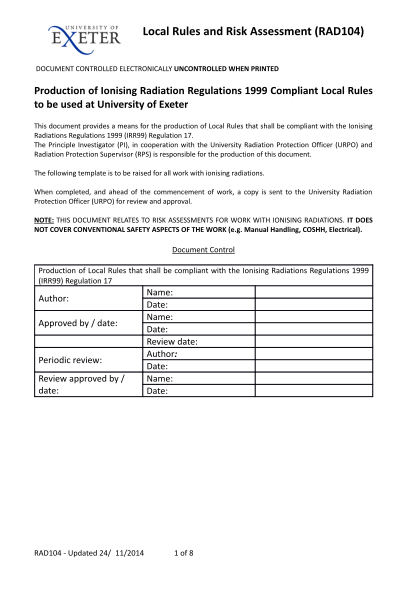 392166983-rad104-local-rules-and-risk-assessment-template-2-lifesciences-exeter-ac