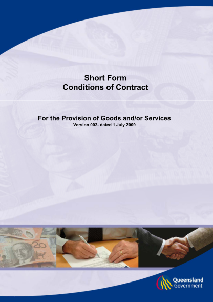 39217502-short-form-conditions-of-contract-queensland-department-of
