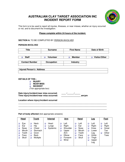 392228554-australian-clay-target-association-inc-incident-report-form