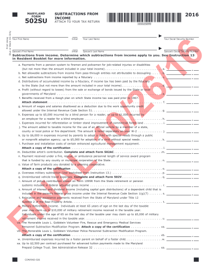 392238795-502supdf-subtractions-from-income-maryland-tax-forms-and-instructions