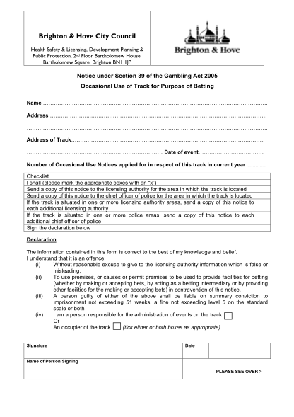 39251318-occasional-use-notice-application-form-pdf-55kb-brighton