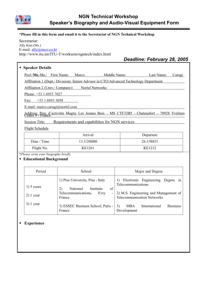 39256239-please-fill-out-the-following-form-and-fax-to-prcp-secretariat-itu