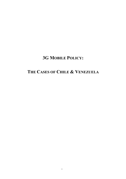 39256500-the-cases-of-chile-venezuela-the-cases-of-chile-venezuela-itu