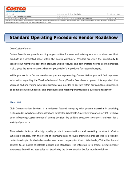 392849455-standard-operating-procedure-vendor-club-demonstrations