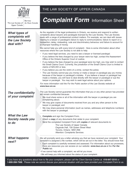 39300077-fillable-fillable-complaint-form-for-law-society-of-upper-canada-lsuc-on