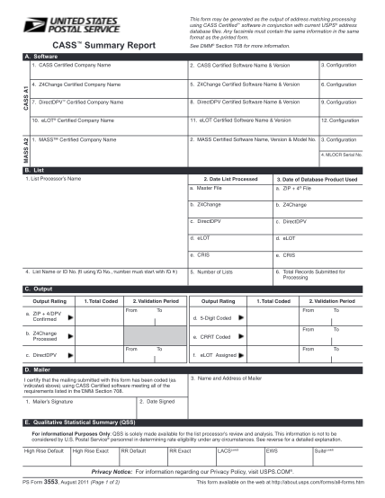 393272-fillable-usps-cass-summary-report-form-ribbs-usps