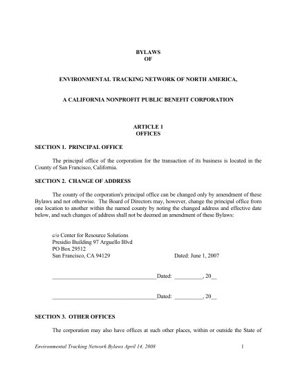 393483963-bylaws-of-environmental-tracking-network-of-north-america-etnna