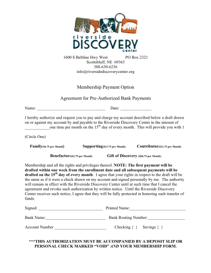 393555980-membership-payment-option-agreement-for-pre-authorized-riversidediscoverycenter