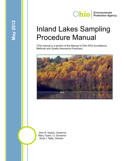 39373595-inland-lakes-sampling-procedure-manual-ohio-environmental-epa-state-oh