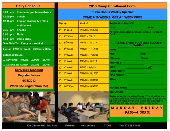 393825270-daily-schedule-2013-camp-enrollment-form-monday-friday-mcanjusa