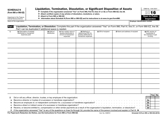 393861740-f990sn-2016pdf-2016-form-990-or-990-ez-schedule-n-liquidation-termination-dissolution-or-significant-disposition-of-assests-irs