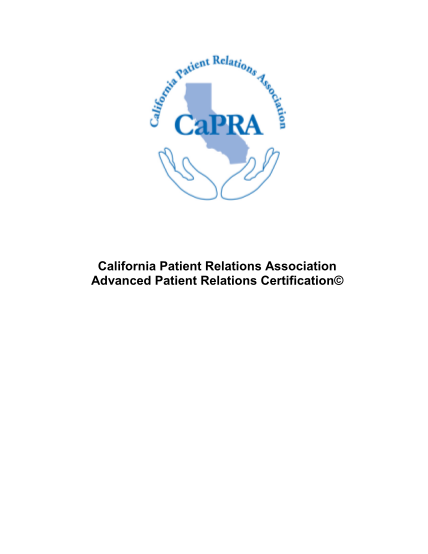 394338294-california-patient-relations-association-advanced-patient-capraconnection