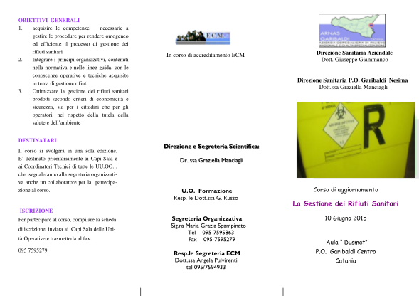 394741028-brochure-gestione-rifiuti-rivista-giusy-1-garibaldi-ao-garibaldi-catania