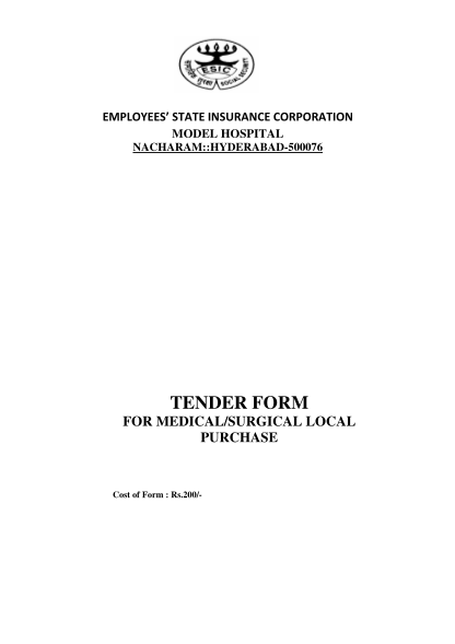 39488873-state-insurance-corporation-model-hospital-nacharamhyderabad-500076-tender-form-for-medicalsurgical-local-purchase-cost-of-form-rs-esic-nic