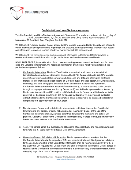 395326321-confidentiality-and-non-disclosure-agreement-cif-lab-solutions