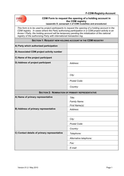 39535695-f-cdm-registry-account-cdm-unfccc