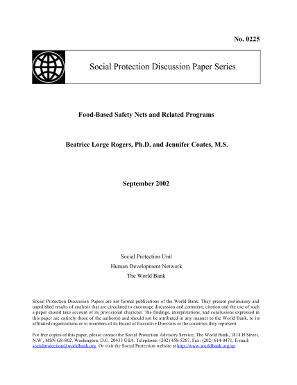 39536989-social-protection-discussion-paper-series-world-bank