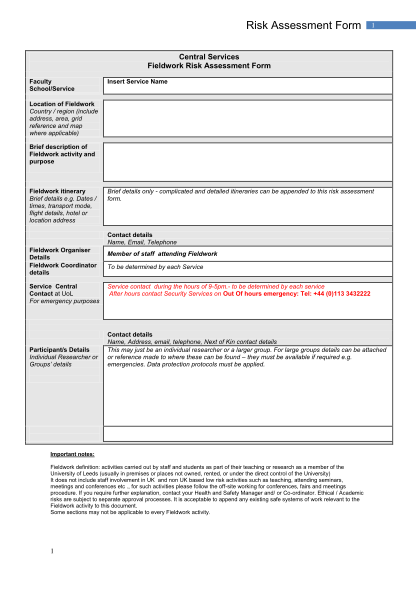 39561098-fieldwork-risk-assessment-form-university-of-leeds