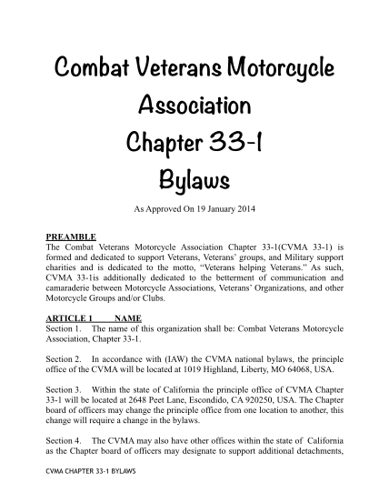 395651348-combat-veterans-motorcycle-association-chapter-33-1-bylaws-cvma33-1