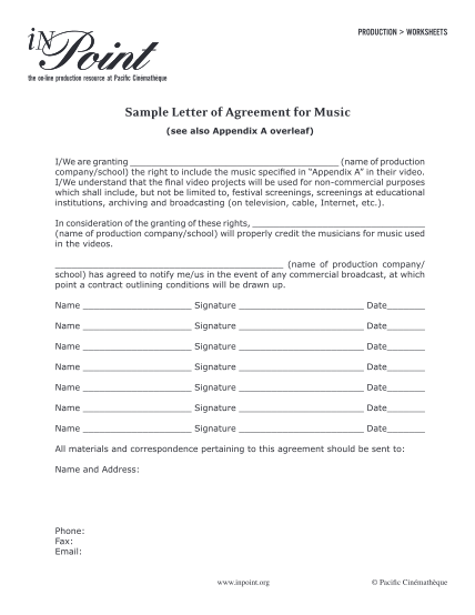 395788590-sample-letter-of-agreement-for-music-the-cinematheque-thecinematheque