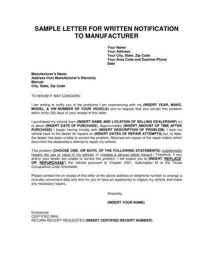 395980272-bsampleb-letter-for-written-notification-to-manufacturers-txdmvgov-ftp-dot-state-tx