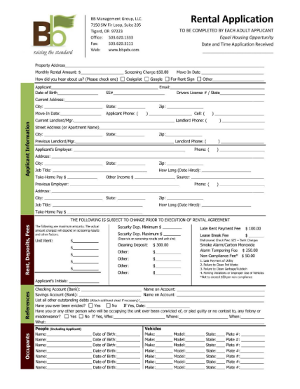 27 Tenant Reference Template page 2 Free to Edit Download Print