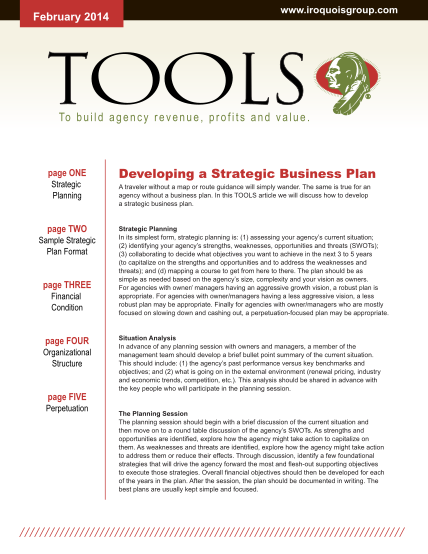 396446357-developing-a-strategic-business-plan-the-iroquois-group