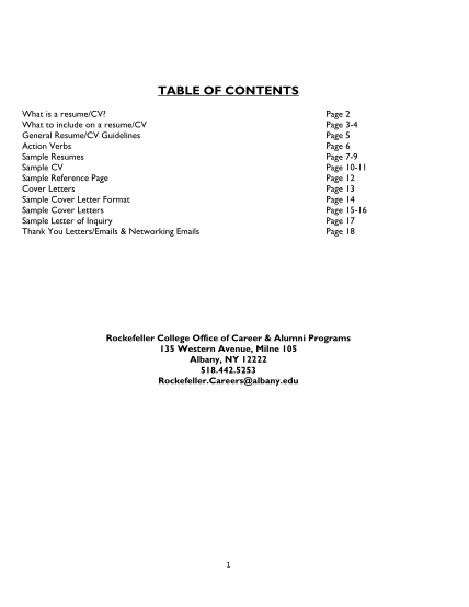 39657548-table-of-contents-university-at-albany-albany