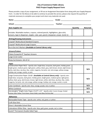 396849238-supply-request-form-finalpdf-city-of-commerce-public-library-cityofcommercepubliclibrary