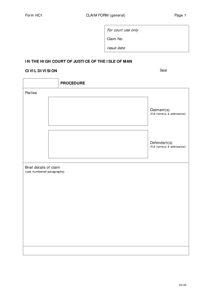 39690720-hc1-claim-form-isle-of-man-courts-of-justice