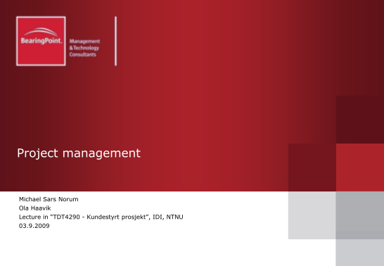 39758169-project-management-ntnu-idi-ntnu
